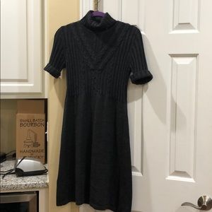 Calvin Klein Gray Sweater Dress
